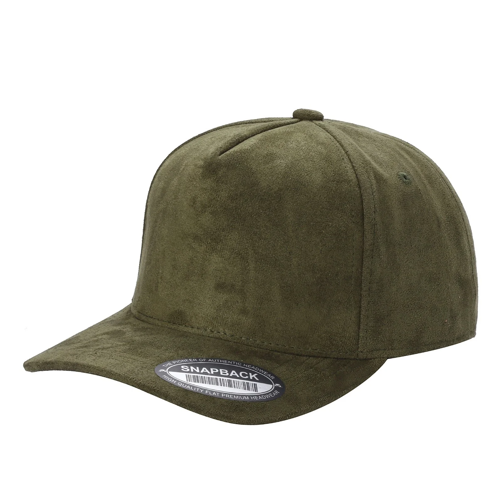 5 Panel Suede Cap