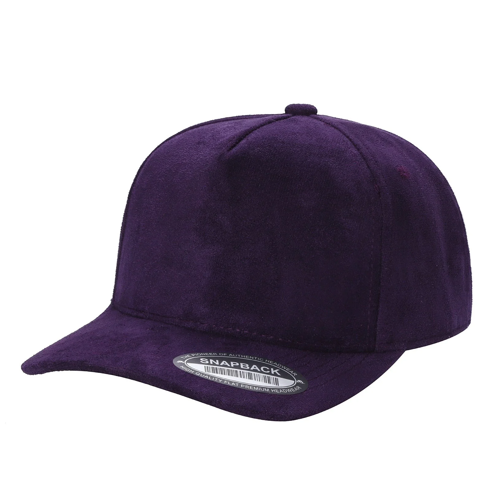 5 Panel Suede Cap